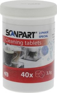 Scanpart Scanpart Tabletki do czyszczenia ekspresów 2-fazowe 40 szt. 6