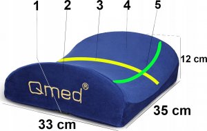 MDH Poduszka lędźwiowa Qmed LUMBAR SUPPORT 16