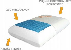 QMED COMFORT GEL poduszka ortopedyczna z żelem 2