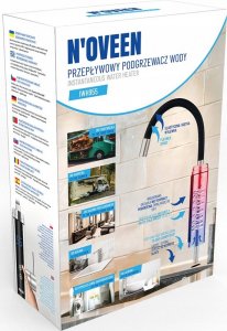 Przepływowy podgrzewacz wody Noveen Przepływowy podgrzewacz wody NOVEEN IWH955 table montage 5