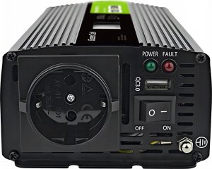 Przetwornica Green Cell GREEN CELL PRZETWORNICA LCD 12V/230V 500W/1000W CZYSTY SINUS INVGC12P500LCD 2
