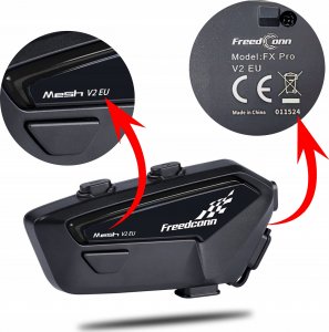 Freed Conn Interkom motocyklowy FreenConn FX Pro V2 EU MESH 4