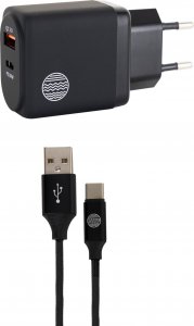 Ładowarka Our Pure Planet Ładowarka Our Pure Planet z 1 portem USB + 1 portem USBC, moc 30W EU 5