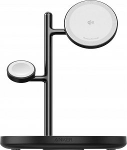 Ładowarka Anker Stacja magnetyczna MagGo 15W 3-in-1 Czarna 8