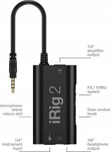 Karta dźwiękowa IK Multimedia IK iRig 2 - Interfejs audio 5