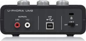 Karta dźwiękowa Behringer Behringer UM2 - Interfejs audio USB 4