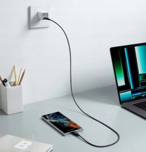 Kabel USB Anker USB-C - USB-C 0.9 m Czarny (A81F5G11) 4