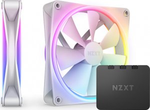 Wentylator Nzxt F140 RGB DUO 2-pack + Hub (RF-D14DF-W1) 1