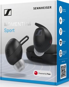 Słuchawki Sennheiser Sennheiser MOMENTUM Sport - Słuchawki bezprzewodowe TWS - black 1