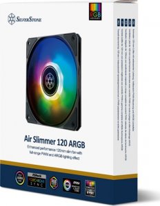 Wentylator SilverStone Air Slimmer 120 ARGB (SST-AS120B-ARGB) 6