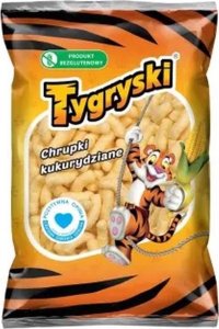 Tygryski Tygryski chrupki kukurydziane naturalne 90g 1