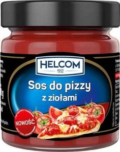 Helcom Helcom Sos pomidorowy do pizzy z ziołami 190g 1