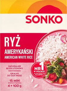 SONKO Sonko Ryż amerykański 400 g (4 x 100 g) 1
