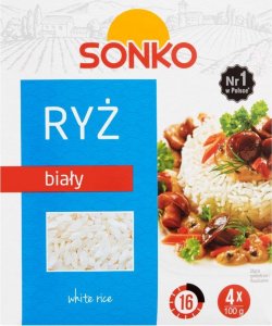 SONKO Sonko Ryż biały 400 g (4 x 100 g) 1