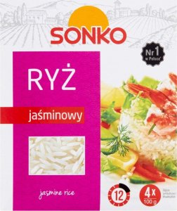 SONKO Sonko Ryż jaśminowy 400 g (4 x 100 g) 1