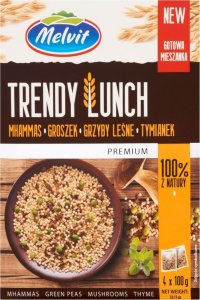 Melvit Melvit Trendy Lunch Mhammas groszek grzyby leśne tymianek 400 g (4 torebki) 1