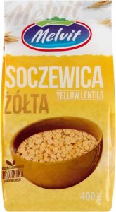 Melvit Melvit Soczewica żółta 400 g 1