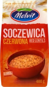 Melvit Melvit Soczewica czerwona 400 g 1