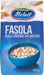 Melvit Melvit Fasola biała drobna 400 g 1