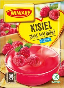 WINIARY Winiary Kisiel z cukrem malinowy smak 77 g 1