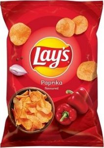 LAYs Lay's Chipsy o smaku papryki 130 g 1
