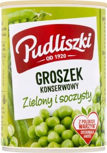 Pudliszki Pudliszki Groszek konserwowy 400 g 1