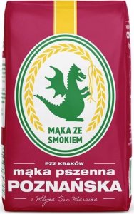 PZZ KRAKÓW Poznańska mąka pszenna 1kg 1