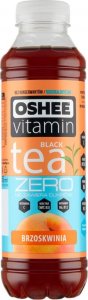 Oshee Oshee Vitamin Black Tea Zero Niegazowany napój herbaciany o smaku brzoskwiniowym 555 ml 1