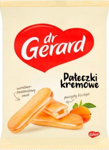 Dr Gerard dr Gerard Pałeczki kremowe morelowo-śmietankowy smak 200 g 1