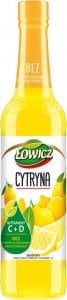 Łowicz Łowicz Suplement diety syrop o smaku cytrynowym 400 ml 1