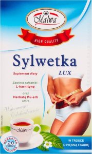 MALWA Malwa Suplement diety herbatka ziołowa sylwetka lux 40 g (20 x 2 g) 1