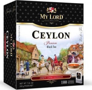 MALWA Malwa My Lord Ceylon herbata czarna 200 g (100 x 2 g) 1