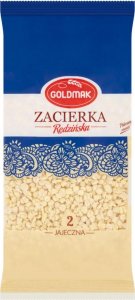 Goldmak Goldmak Makaron zacierka Rędzińska 2-jajeczna 250 g 1