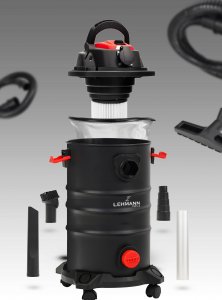 Odkurzacz przemysłowy Lehmann ODKURZACZ PRZEMYSŁOWY BEZWORKOWY MOKRO SUCHO LEHMANN DACE 30L 15