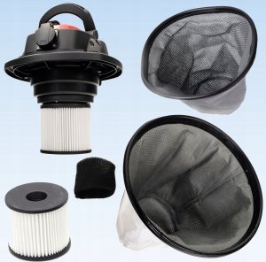 Odkurzacz przemysłowy Lehmann ODKURZACZ PRZEMYSŁOWY BEZWORKOWY MOKRO SUCHO LEHMANN DACE 30L 9