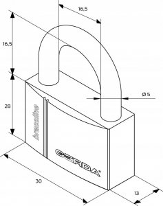 Gerda KLODKA MOSIEZ.GERDA 60mm COPPER LINE 2