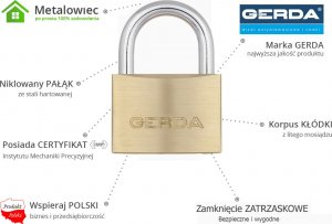 Gerda KLODKA MOSIEZ.GERDA 60mm COPPER LINE 25