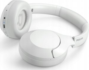 Słuchawki Philips Philips Belaidės ausinės TAH8506WT/00, Noise Cancelling Pro, Up to 60 hours of play time, Touch control, Bluetooth multipoint, Baltas 4