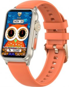 Smartwatch Rubicon SmartWatch Rubicon RNCF06 pomarańczowy silikon BT Call 3