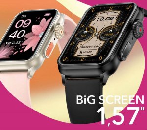 Smartwatch Rubicon SmartWatch Rubicon RNCF06 pomarańczowy silikon BT Call 5