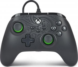 Pad PowerA PowerA XBGP0190-01, Gamepad, PC, Xbox One, Xbox One S, Xbox One X, D-pad, Home button, Menu button, Select button, Wired, USB, Black, Lime 1