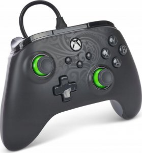 Pad PowerA PowerA XBGP0190-01, Gamepad, PC, Xbox One, Xbox One S, Xbox One X, D-pad, Home button, Menu button, Select button, Wired, USB, Black, Lime 4