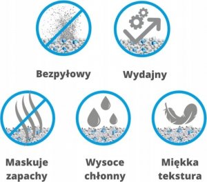 Żwirek dla kota Diamentiq DIAMENTIQ Neutral - żwirek neutralny - 30 l 4