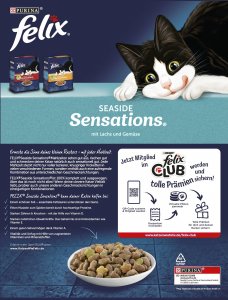 PURINA NESTLE Purina FELIX Seaside Sensations Łosoś 1kg 1