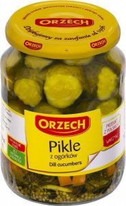 Orzech Orzech ogórki pikle 700g 1