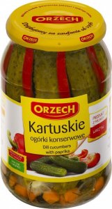 Orzech Orzech ogórek konserwowy Kartuskie 900g 1