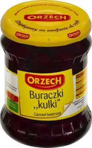 Orzech Orzech Buraczki ćwikłowe kulki 320 g 1