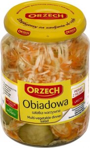 Orzech Orzech Sałatka obiadowa warzywna 860g 1