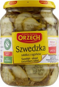 Orzech Orzech Szwedzka sałatka z ogórków 650 g 1