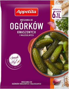 Appetita Appetita Mieszanka do ogórków kwaszonych i małosolnych 40 g 1